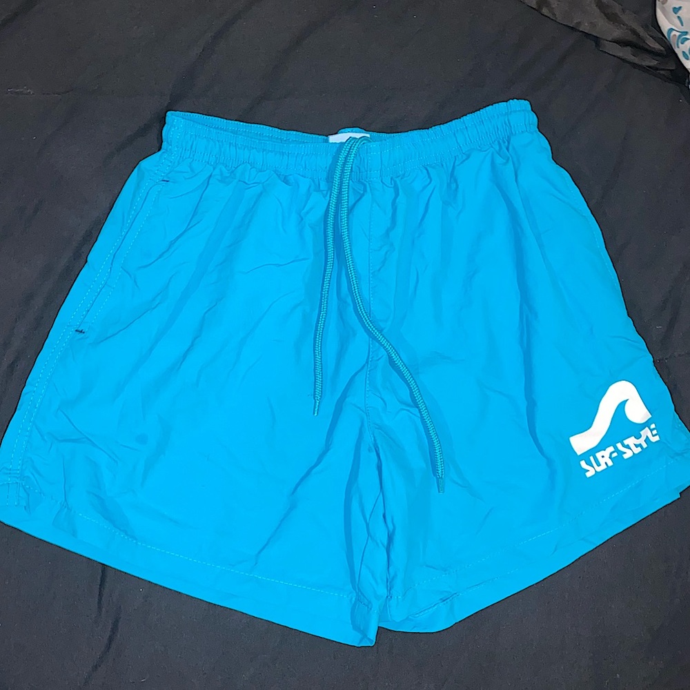 Teal Swim Shorts
